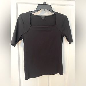 Ann Taylor Square Neck T shirt/blouse